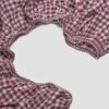 Berry Gingham Linen Fitted Sheet 2 Berry Gingham Linen Fitted Sheet -Piglet in Bed Store Berryginghamfittedsheet