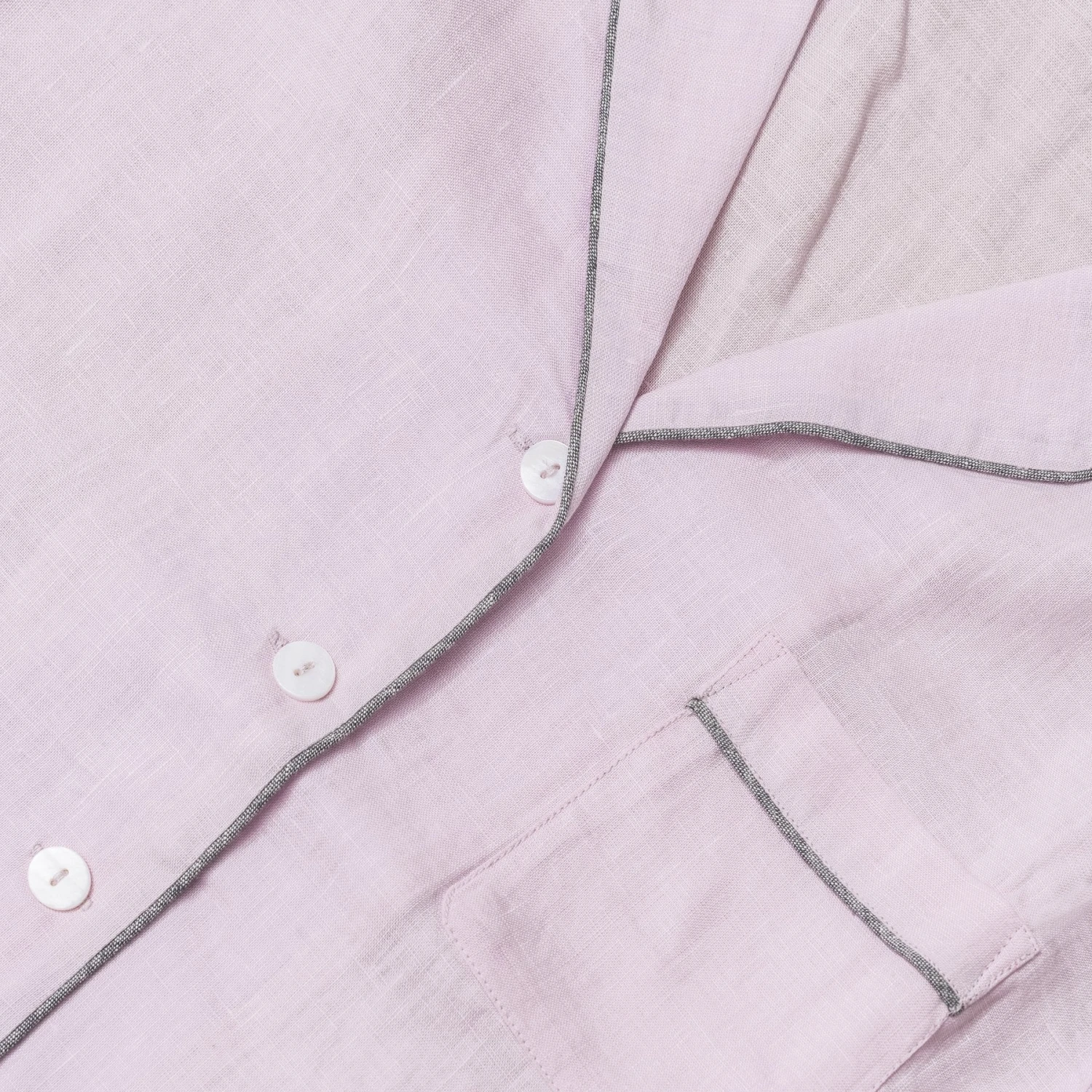Blush Pink Linen Night Shirt 8 Blush Pink Linen Night Shirt - Image 6