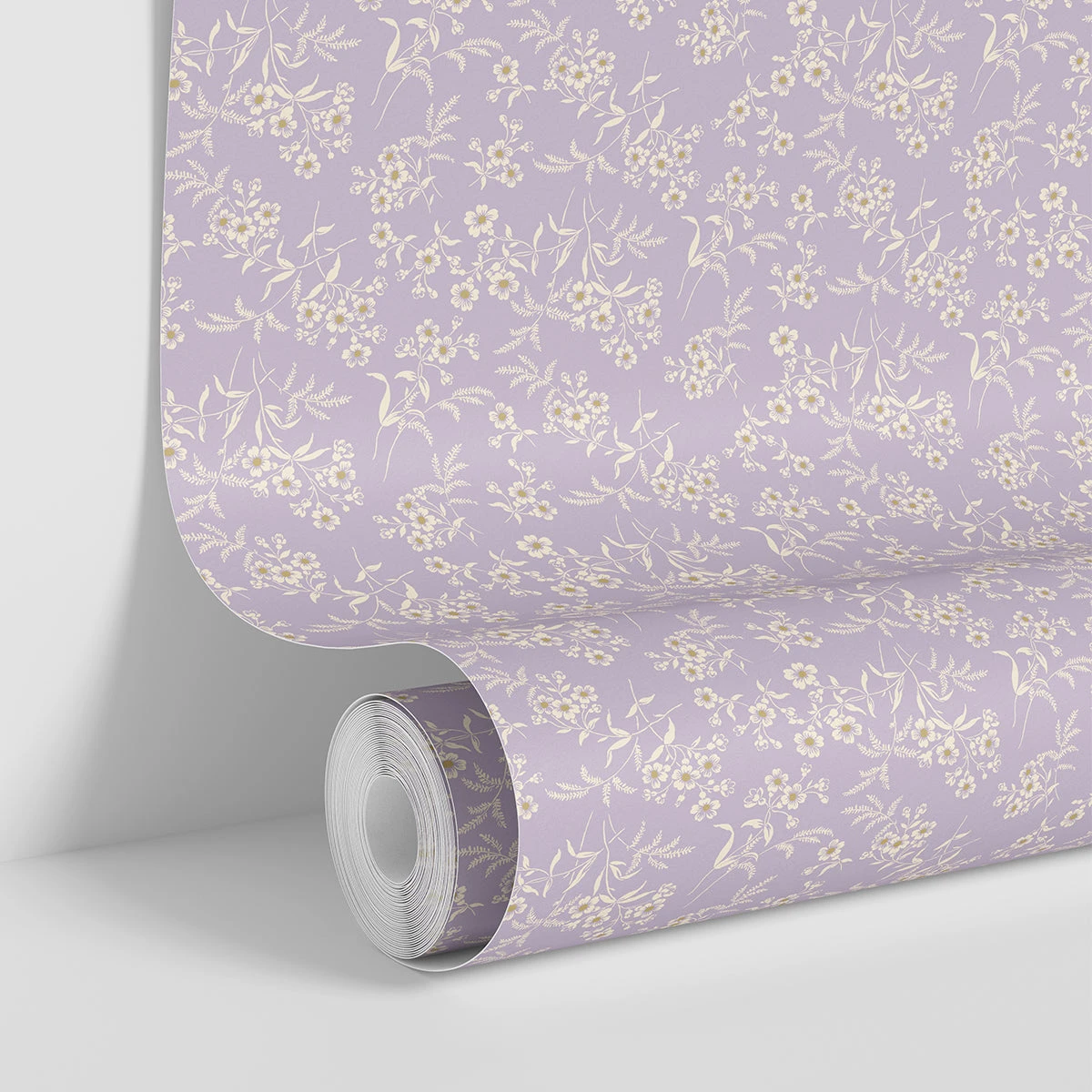 Lavender Camille Floral Wallpaper 6 Lavender Camille Floral Wallpaper - Image 4