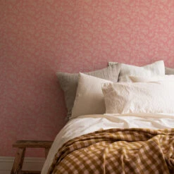 Pink Bloom Camille Floral Wallpaper 9 Pink Bloom Camille Floral Wallpaper -Piglet in Bed Store Camille Floral Pink Bloom 3