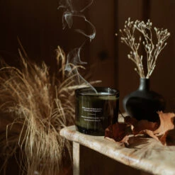 Campfire Candle -Piglet in Bed Store Campfire Candle Back