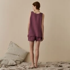 Piglet in Bed Store -Piglet in Bed Store FreshFigLinenTencilWomen sCamiSet 1913