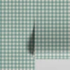 Faded Teal Gingham Wallpaper 2 Faded Teal Gingham Wallpaper -Piglet in Bed Store Gingham Faded Teal 1