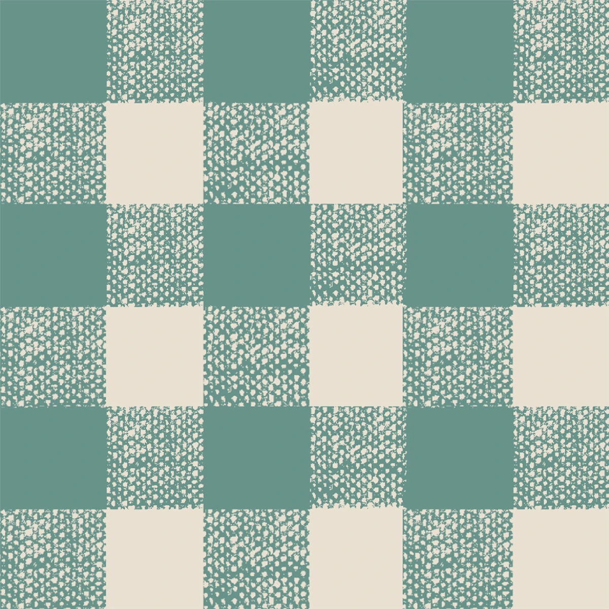 Faded Teal Gingham Wallpaper 4 Faded Teal Gingham Wallpaper - Image 2