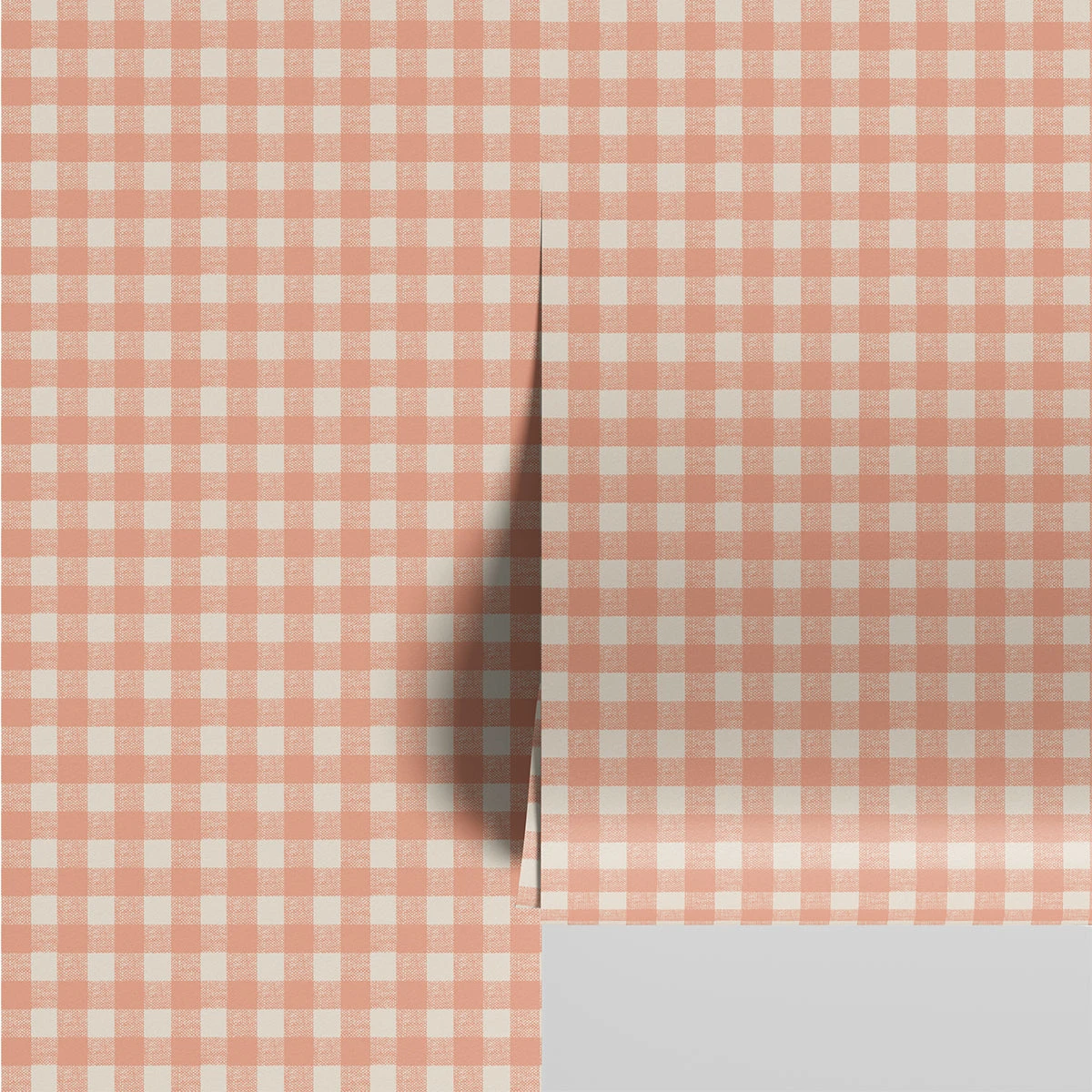 Peach Gingham Wallpaper 3 Peach Gingham Wallpaper