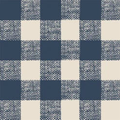 Titan Blue Gingham Wallpaper 8 Titan Blue Gingham Wallpaper -Piglet in Bed Store Gingham Titan Blue 2