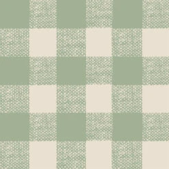 Winter Sage Gingham Wallpaper 9 Winter Sage Gingham Wallpaper -Piglet in Bed Store Gingham Winter Sage 2