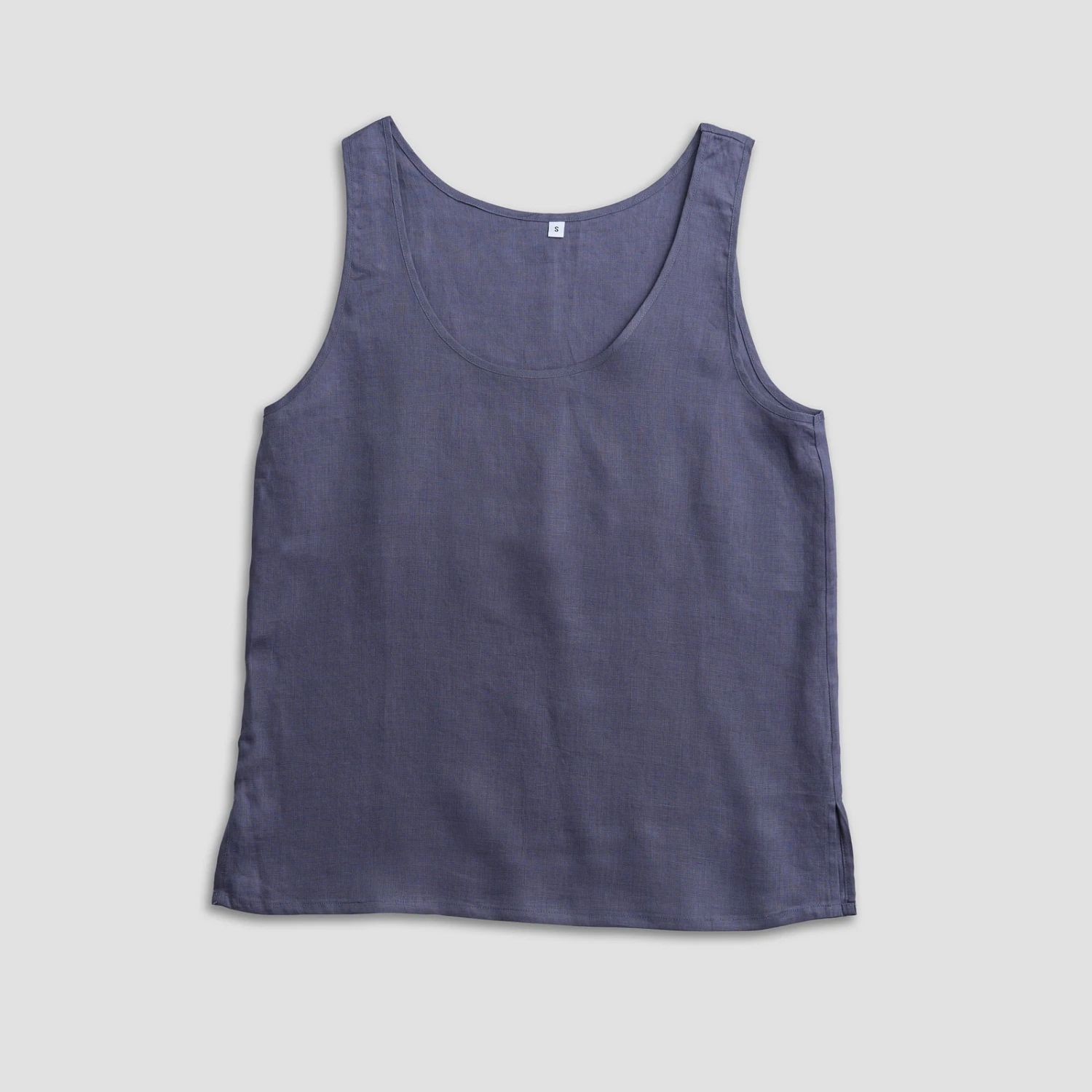 Blueberry Linen Cami Top 4 Blueberry Linen Cami Top - Image 2