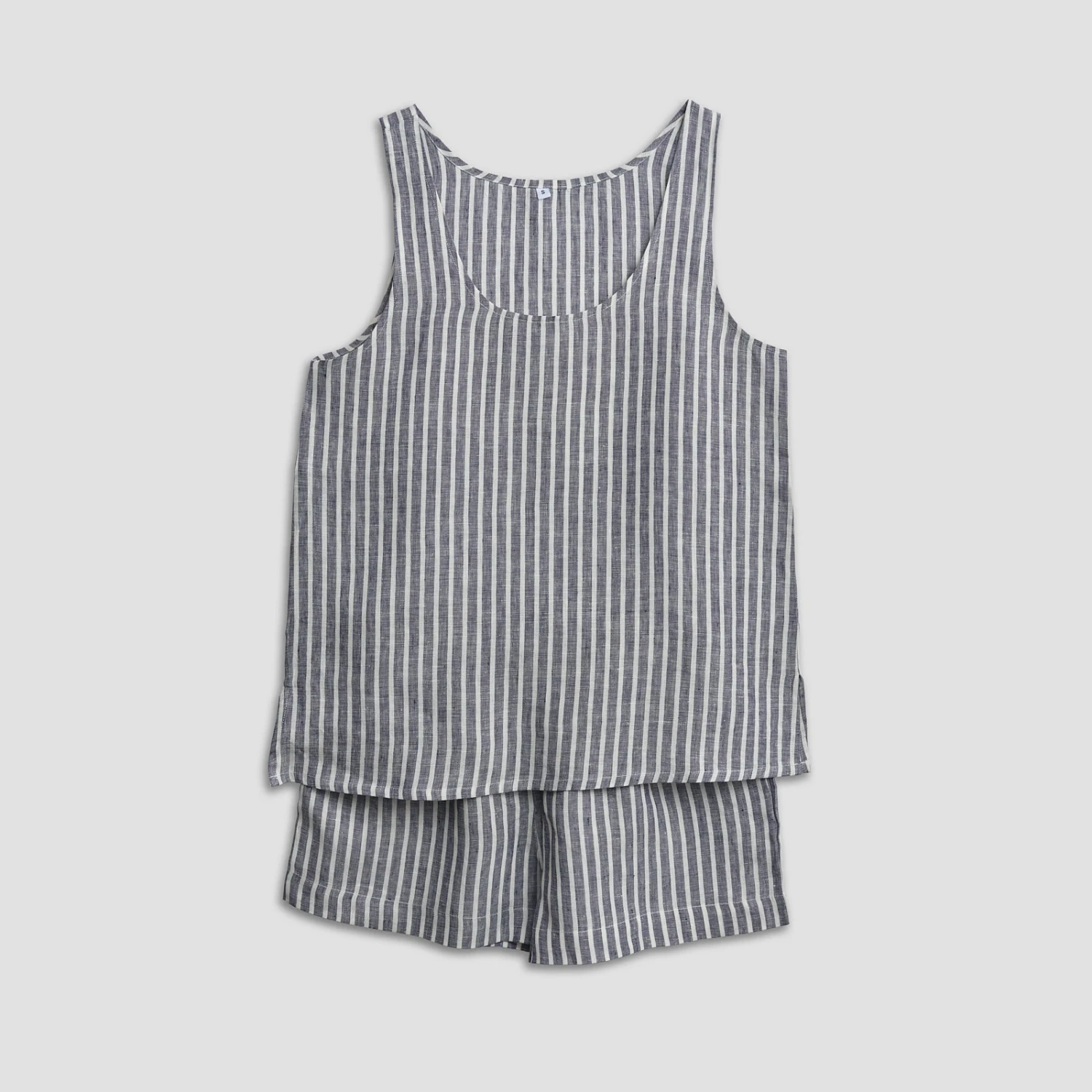 Midnight Stripe Cami Pyjama Set 6 Midnight Stripe Cami Pyjama Set - Image 4