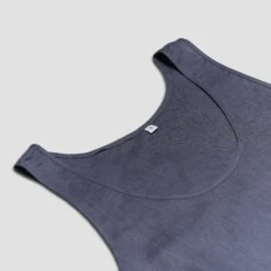 Blueberry Linen Night Dress 12 Blueberry Linen Night Dress -Piglet in Bed Store Linen Pyjama Night Dress Blueberry Piglet in Bed 2