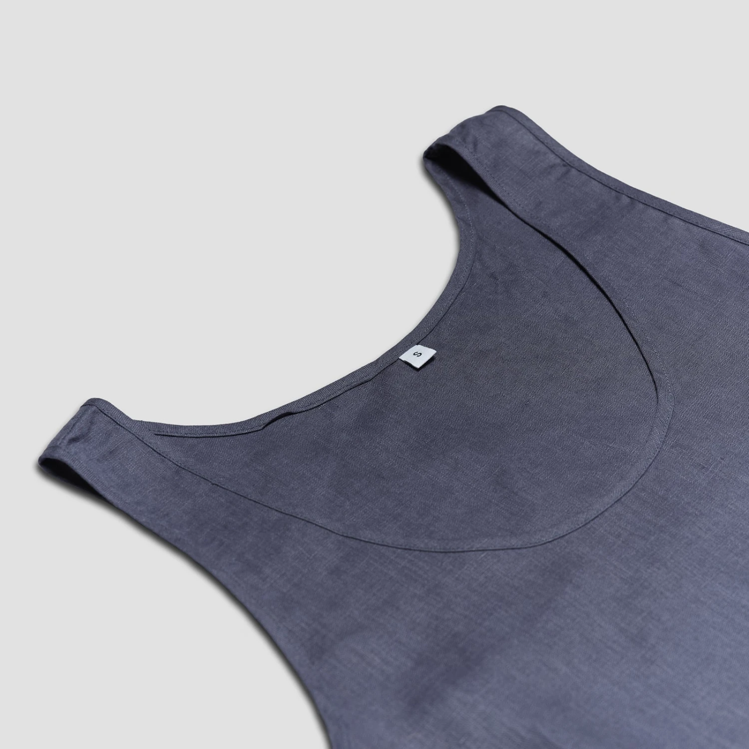 Blueberry Linen Night Dress 7 Blueberry Linen Night Dress - Image 5