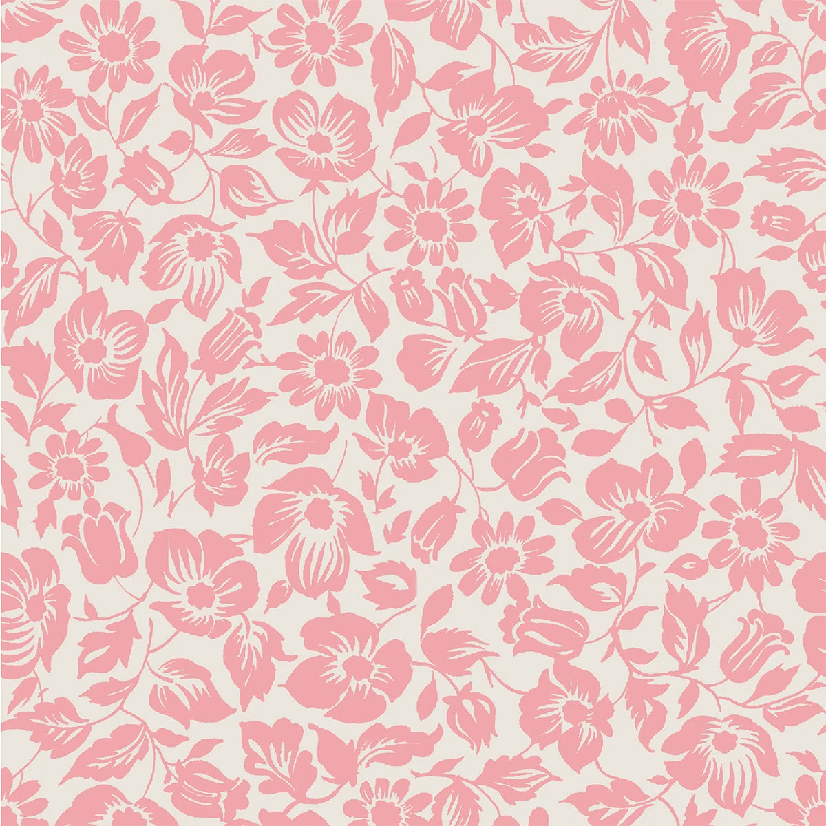 Pink Bloom Meadow Floral Wallpaper 4 Pink Bloom Meadow Floral Wallpaper - Image 2