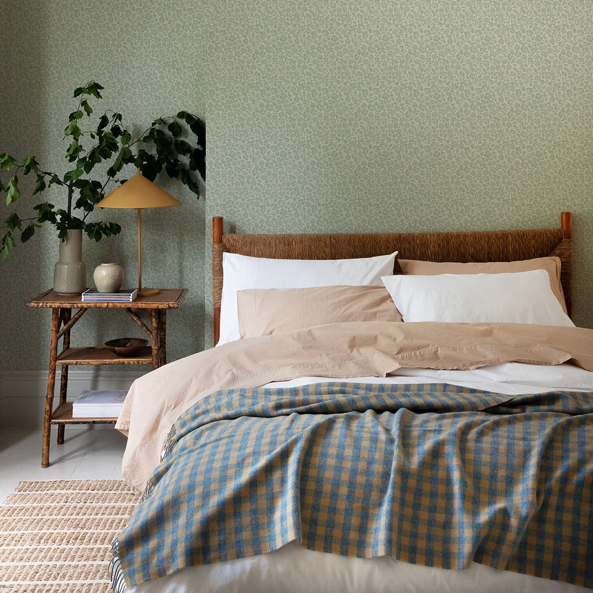 Pistachio Meadow Floral Wallpaper 4 Pistachio Meadow Floral Wallpaper - Image 2