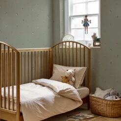 Lichen Green Mushrooms Wallpaper -Piglet in Bed Store Mushroom Lichen Green 3