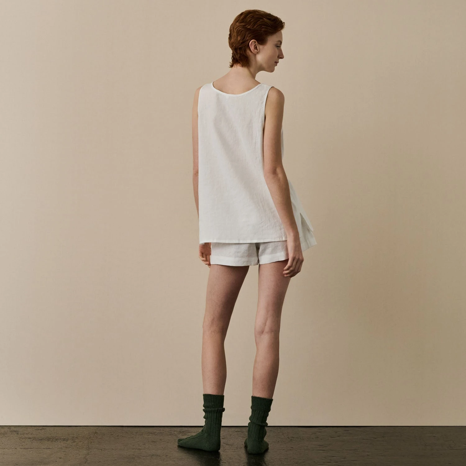 Pearl Linen Tencel Women's Cami Set 4 Pearl Linen Tencel Women's Cami Set - Image 2