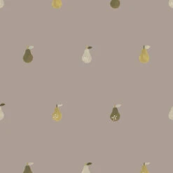 Mushroom Grey Pears Wallpaper -Piglet in Bed Store Pears Mushroom 2