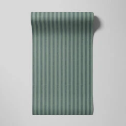 Fern Green Pembroke Stripe Wallpaper 9 Fern Green Pembroke Stripe Wallpaper -Piglet in Bed Store Pembroke Stripe Fern Green 4