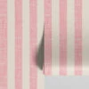 Pink Bloom Pembroke Stripe Wallpaper -Piglet in Bed Store Pembroke Stripe Pink Bloom 1