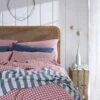Mineral Red Gingham Linen Pillowcase (Pair) 1 Mineral Red Gingham Linen Pillowcase (Pair) -Piglet in Bed Store Piglet In Bed Linen Bedding Mineral Red Gingham 1300x1300 Web 2 1
