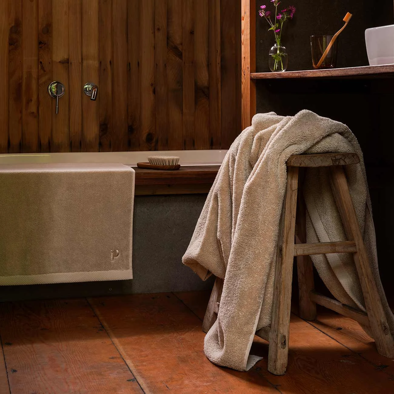 Birch Organic Cotton Bath Towel 3 Birch Organic Cotton Bath Towel