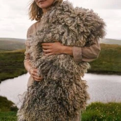 Hope Felted Wool Rug 11 Hope Felted Wool Rug -Piglet in Bed Store Piglet in Bed Cross Hope Felted Wool Rug Leicester Longwool 7