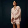 Blush Pink Linen Pyjama Shorts Set -Piglet in Bed Store Piglet in Bed Linen Pyjama Shorts Set Blush Pink 2 acf07736 cd31 43f9 8eef e34aceaffc06