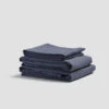 Blueberry Linen Sheet Set -Piglet in Bed Store Piglet in Bed Linen Sheet Set Blueberry 1300x1300 1