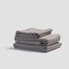 Dove Gray Linen Sheet Set -Piglet in Bed Store Piglet in Bed Linen Sheet Set Dove Grey 1300x1300 1