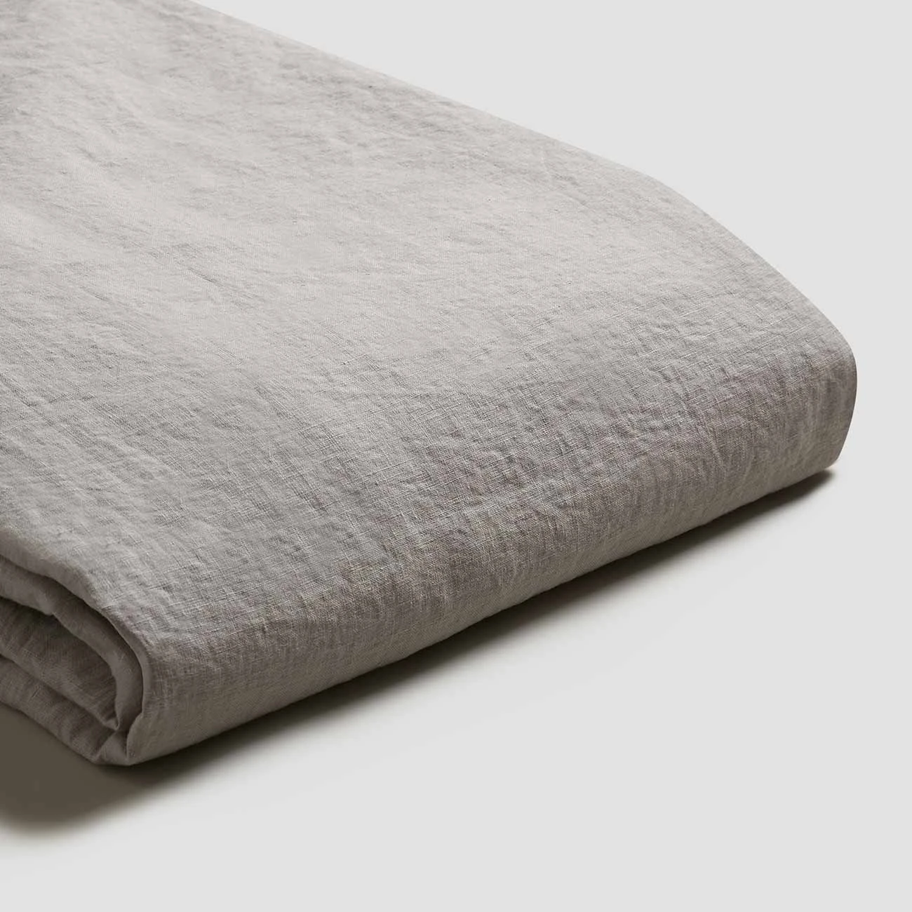 Dove Gray Linen Sheet Set 5 Dove Gray Linen Sheet Set - Image 3