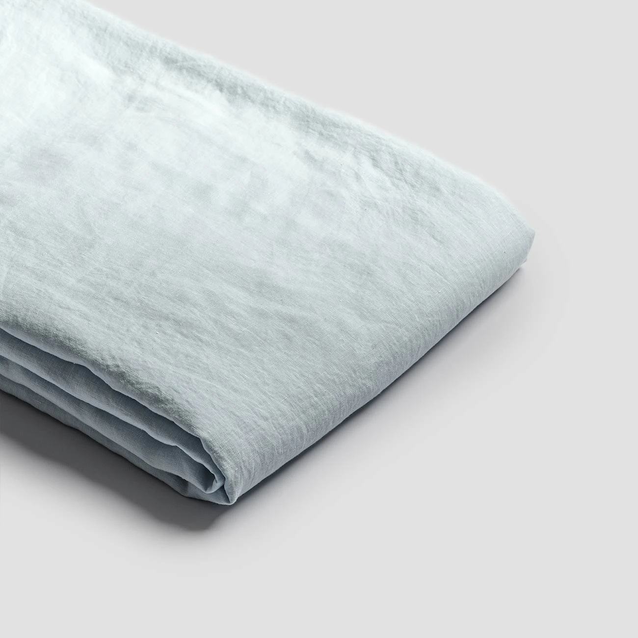 Lake Blue Linen Sheet Set 5 Lake Blue Linen Sheet Set - Image 3