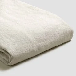 Oatmeal Linen Sheet Set -Piglet in Bed Store Piglet in Bed Standard Sheet Set Oatmeal 1