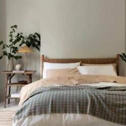 Cafe Au Lait Washed Cotton Percale Flat Sheet 10 Cafe Au Lait Washed Cotton Percale Flat Sheet -Piglet in Bed Store Piglet in Bed Washed Cotton Bedding Cafe au Lait Lifestyle 1 1dbff579 4bd4 4031 b6f0 c4d6a76810e3