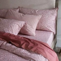 Red Dune Meadow Floral Printed Cotton Fitted Sheet 9 Red Dune Meadow Floral Printed Cotton Fitted Sheet -Piglet in Bed Store Piglet in Bed Washed Cotton Bedding Red Dune Meadow Floral1300X1300 Web 2.1 38a3fe15 f317 43f2 9dfd a224db5de5c1