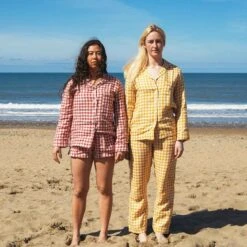 Honey Gingham Pyjama Trousers