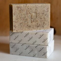 Coffee, Kaolin, Rosemary & Peppermint Soap -Piglet in Bed Store Piglet in Bed x LEGRA Coffee Kaolin Soap Wake Up Lifestyle 1