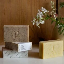 Coffee, Kaolin, Rosemary & Peppermint Soap -Piglet in Bed Store Piglet in Bed x LEGRA Coffee Kaolin Soap Wake Up Lifestyle 2