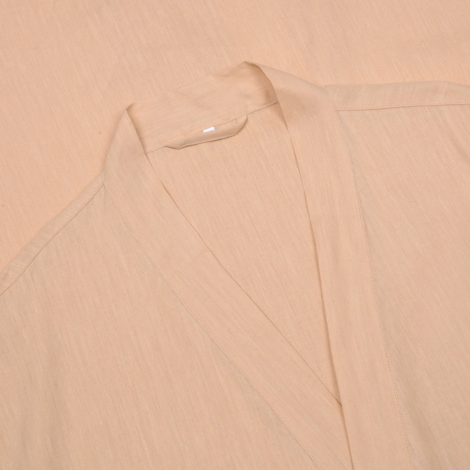 Almond Linen Tencel Robe 4 Almond Linen Tencel Robe - Image 2
