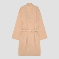 Almond Linen Tencel Robe