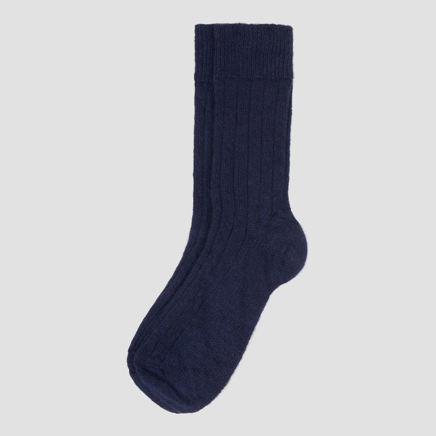 Navy Alpaca Socks 4 Navy Alpaca Socks - Image 2