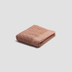 Creme Caramel Basketweave Cotton Bath Mat 12 Creme Caramel Basketweave Cotton Bath Mat -Piglet in Bed Store PigletinBed BathroomCollection BasketweaveCottonBathMat CremeCaramel 1 GreyBG 7f6fc1ba a289 40b6 b517 8e22e2740463