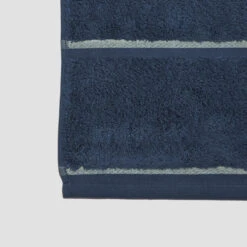 Moonlit Blue Hand Towel -Piglet in Bed Store PigletinBed BathroomCollection Detail MoonlitBlue 1 greyBG 2232fc92 561e 4a2c 98d0 28d73e67ee27