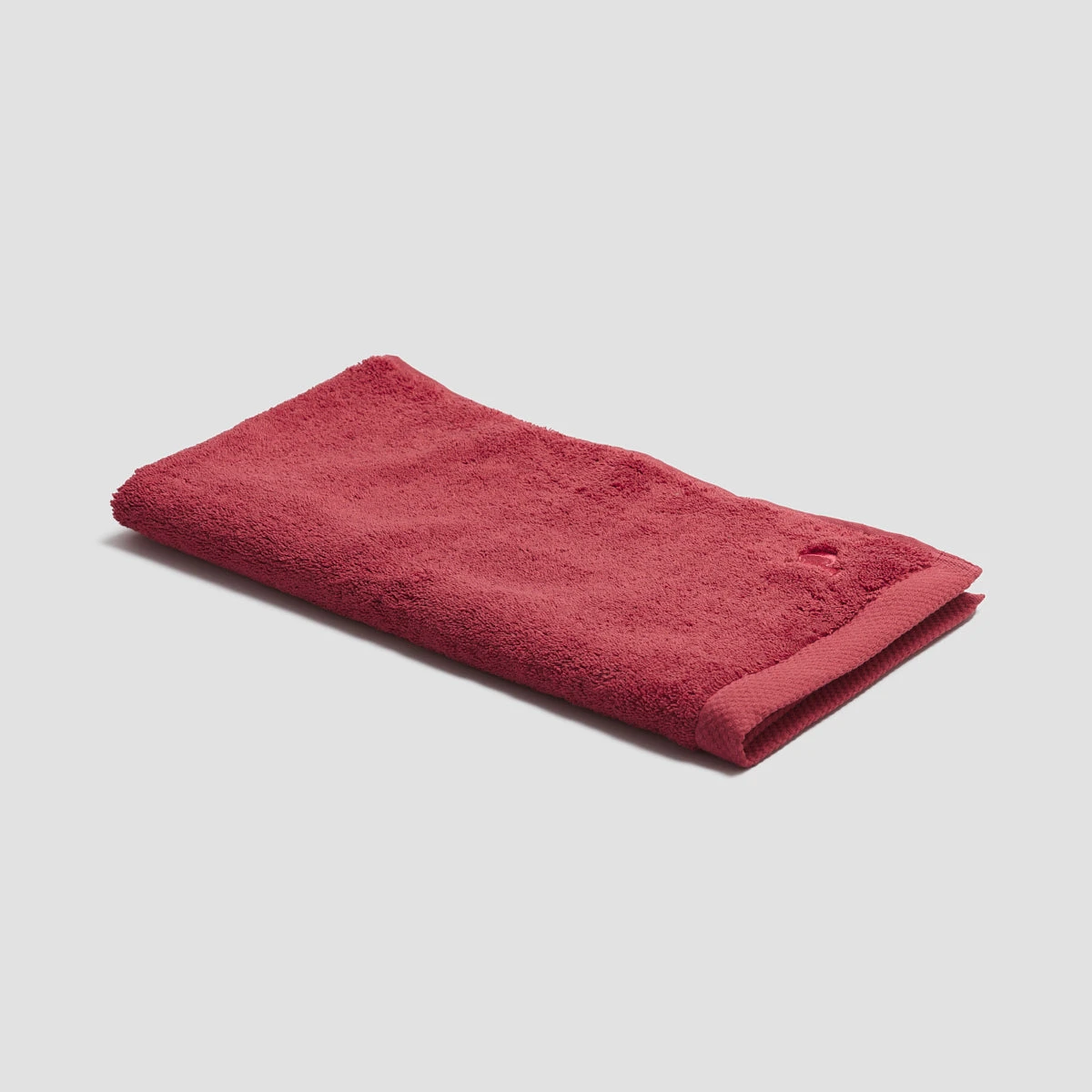 Mineral Red Organic Cotton Hand Towel 5 Mineral Red Organic Cotton Hand Towel - Image 3