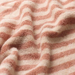 Sand Shell Pembroke Stripe Cotton Bath Towel 7 Sand Shell Pembroke Stripe Cotton Bath Towel -Piglet in Bed Store PigletinBed BathroomCollection PembrokeStripeCottonDetail SandShell 2 GreyBG 11dd7bf8 8442 4ed1 aa9f 01578108bd43