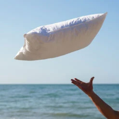 Eco Pillow -Piglet in Bed Store PigletinBed BeddingInserts RecycledSeaPlasticPillow Lifestyle 1