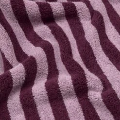 Berry Mauve Pembroke Stripe Cotton Mat -Piglet in Bed Store PigletinBed BerryMauveCottonTowels Detail 1 90c45509 3c0d 422d a91f c70561232a13