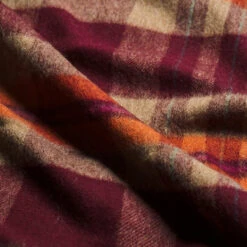 Piglet in Bed Store -Piglet in Bed Store PigletinBed CheckCabinWoolBlanket Berry 3