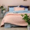 Salt Pink Cotton Sham (Pair) -Piglet in Bed Store PigletinBed CottonQuilt SaltPink Lifestyle 1 0afad585 e723 41a2 b210 e9176095be54
