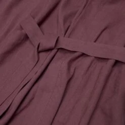 Fresh Fig Linen Tencel Robe -Piglet in Bed Store PigletinBed FigLinenTencilRobe detail 1