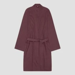 Fresh Fig Linen Tencel Robe