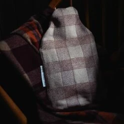 Cider Merino Wool Hot Water Bottle -Piglet in Bed Store PigletinBed HotWaterBottle Cider Lifestyle 1